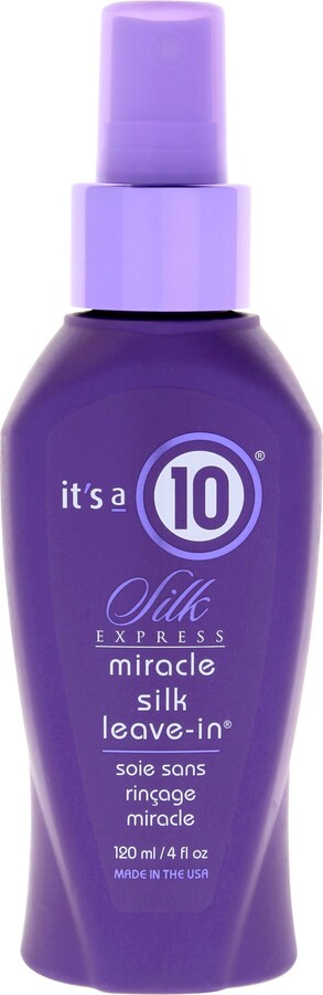It's A 10 Silk Express Miracle Silk Leave-In by Its A 10 for Unisex - 4 oz Conditioner