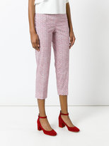Thumbnail for your product : Piazza Sempione Audrey cropped trousers