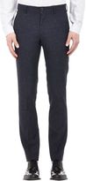 Thumbnail for your product : Paul Smith Speckled Crosshatch Trousers-Blue
