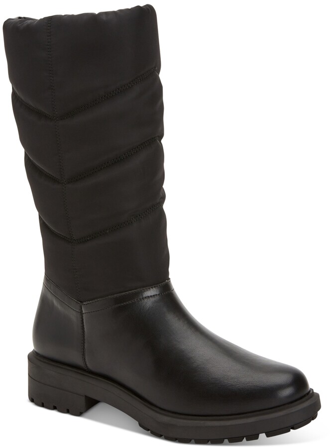 Alfani Women's Tifany Puffer Boots, Created for Macy's Women's Shoes