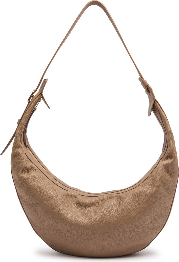 KHAITE Augustina Grained Leather Hobo bag