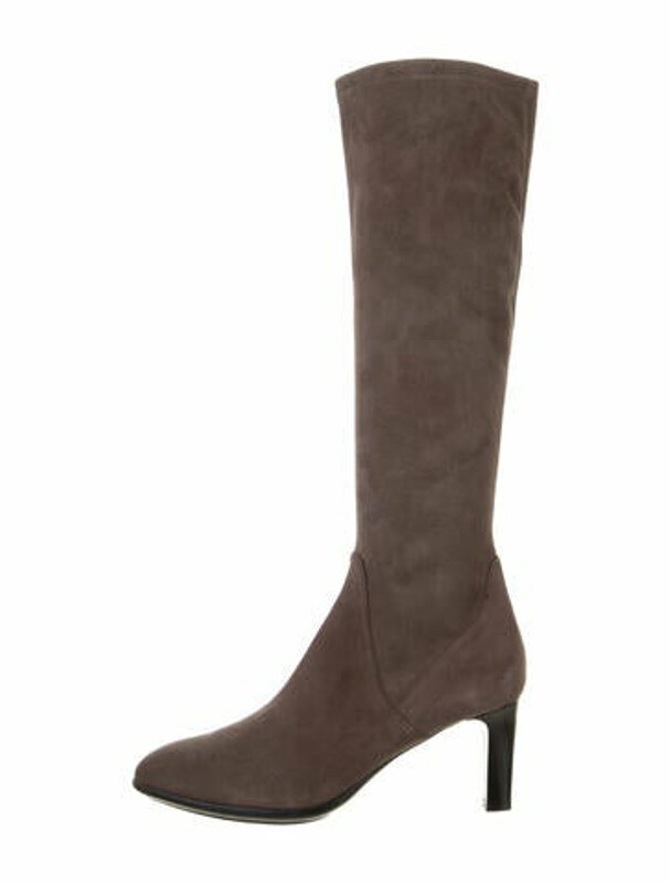 aquatalia brown suede boots