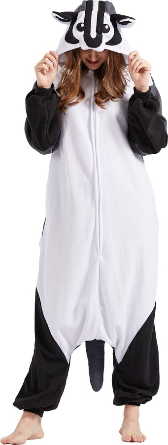 Simzoo Pigiama Animale Kigurumi Unisex Adulti - Costume Carnevale Halloween Onesie Peluche - Foto 10