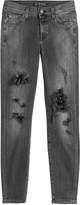 Thumbnail for your product : 7 For All Mankind Distressed Skinny Jeans