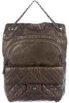 Thumbnail for your product : Chanel 2015 Lambskin Drawstring Backpack