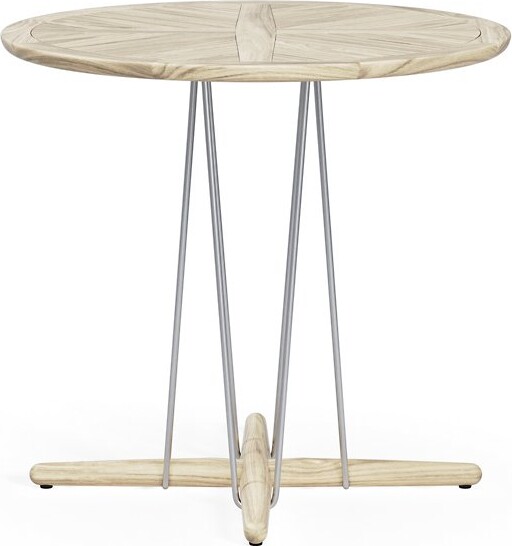 Carl Hansen E022 Embrace Outdoor Dining Table in Brown, Size: Small