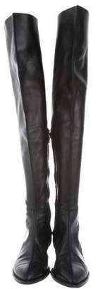 Maiyet Leather Over-The-Knee Boots