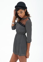 Thumbnail for your product : Forever 21 Polka Dot Embroidered Dress