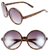 Thumbnail for your product : Icon Eyewear 58mm Round Sunglasses