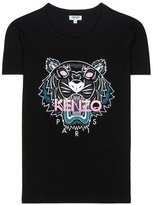 Kenzo T-shirt En Coton à Imprimés