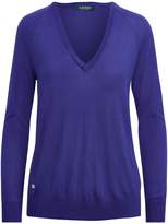 Thumbnail for your product : Lauren Ralph Lauren Ralph Lauren Modal-Silk V-Neck Sweater