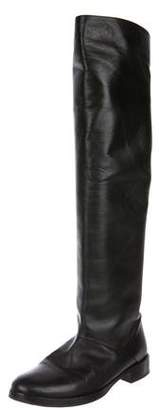 Pierre Hardy Leather Knee-High Boots