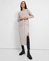 Thumbnail for your product : Theory Sweater Dress in Combo Twill