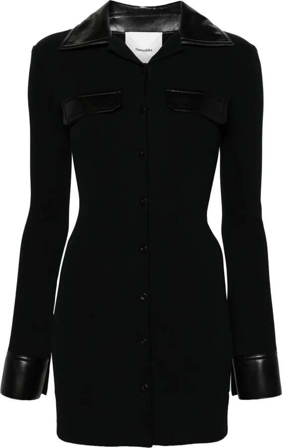 Nanushka Varda Ribbed Dress - ShopStyle