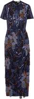 Thumbnail for your product : Erdem Emilie Bead And Sequin-embellished Crepe Midi Dress