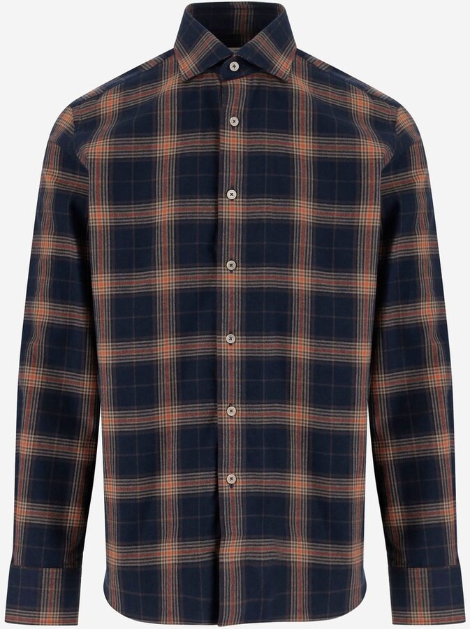 Alessandro Gherardi Regent Check Pattern Shirt