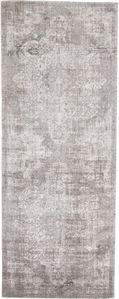 TJMAXX 3X8 En Blanc Vintage Look Runner, Polyester/Viscose