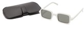 Thumbnail for your product : Saint Laurent Square Acetate Sunglasses - Ivory