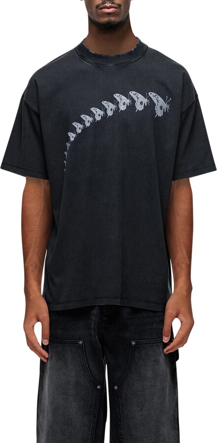 Good For Nothing Drift Washed Printed T-Shirt