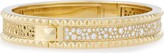 Thumbnail for your product : Roberto Coin ROCK & DIAMONDS Slim 18K Yellow Gold Bangle Bracelet