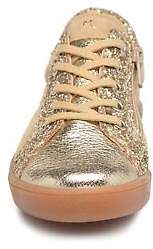 Minibel Kids's Pixy Lace-up Trainers in Gold