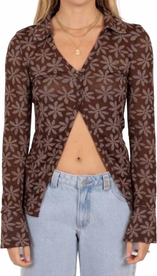 Rusty Winnie Top In Chocolate