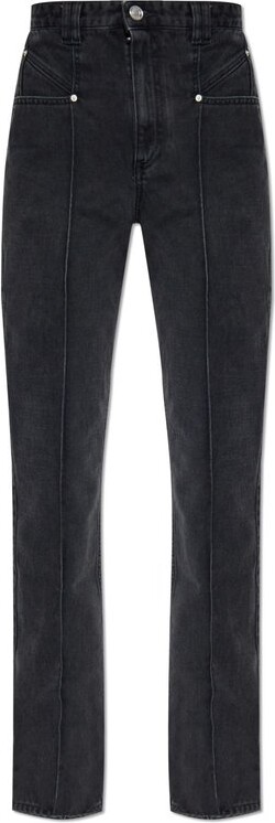 Isabel Marant Lirokayo Straight-Leg Jeans