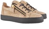 Thumbnail for your product : Giuseppe Zanotti Crocodile Leather Trainers