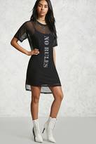 Thumbnail for your product : Forever 21 No Rules Mesh T-Shirt Dress