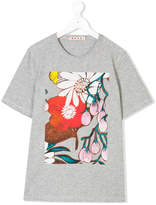 Thumbnail for your product : Marni Kids Teen floral-print T-shirt