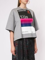 Thumbnail for your product : Kolor cassette graphic print T-shirt