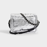 Thumbnail for your product : MARC JACOBS, THE The Pillow Bag In Silver Leather