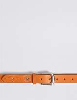 Thumbnail for your product : Marks and Spencer Leather Studded Hip Belt