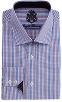 Thumbnail for your product : English Laundry Grid-Stripe Dress Shirt, Blue/Red