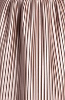 Thumbnail for your product : MSGM Pleated Faux Leather Skirt