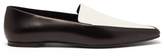 Thumbnail for your product : The Row Minimal Leather Loafers - Womens - Black White