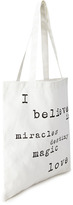 Thumbnail for your product : Forever 21 Believe Canvas Tote