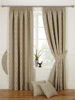 Thumbnail for your product : Kew Jacquard Lined Pleated Curtains
