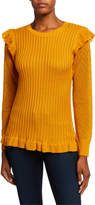 Thumbnail for your product : Laura Ashley Ruffle Sleeve Sweater