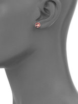 Thumbnail for your product : Suzanne Kalan Rose de France & 14K Rose Gold Round Stud Earrings