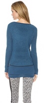 Thumbnail for your product : Rebecca Taylor Boucle Layered Pullover