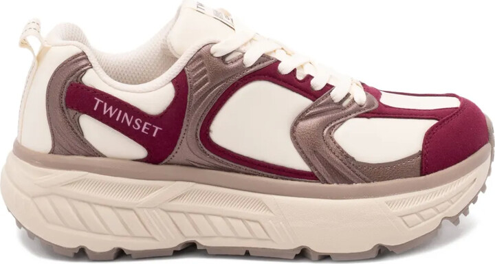 Twin-Set Fessura panelled sneakers