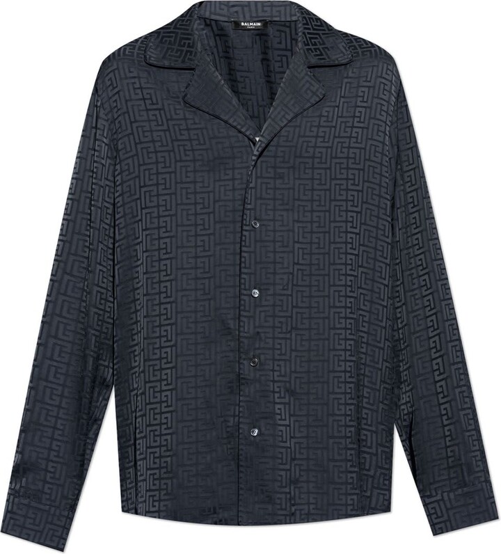 Balmain All-over Monogram Shirt
