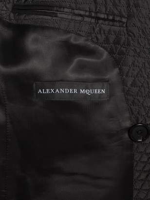 Alexander McQueen Mini Paisley Smoking Jacket