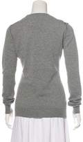 Thumbnail for your product : Dolce & Gabbana Silk-Paneled Cashmere Sweater