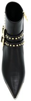 Thumbnail for your product : Versace Buckle Stud Ankle Boots