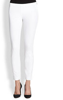 Thumbnail for your product : Saks Fifth Avenue Stretch Cotton Side-Zip Leggings