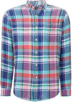 Thumbnail for your product : Polo Ralph Lauren Men's Custom Fit Linen Checked Shirt