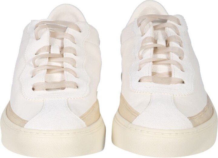 Our Legacy Highlander Suede And Leather Trainers In White | ModeSens-sonxechinhhang.vn