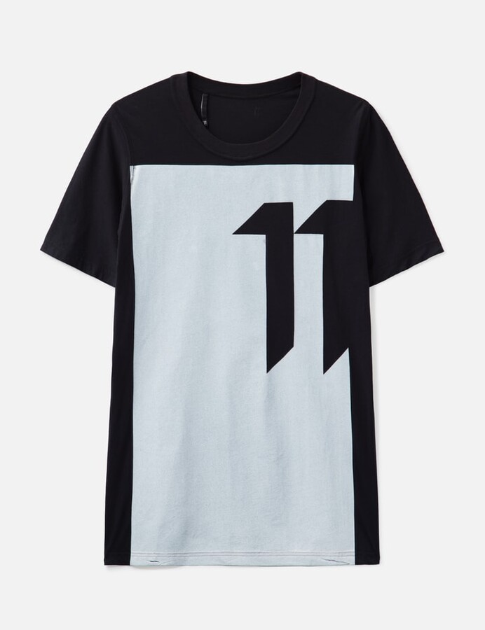 11 By Boris Bidjan Saberi Block Print T-Shirt